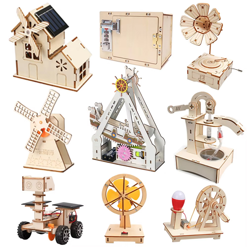 STEAM Experiment Kit Wooden DI - огляд і ціна Science Project Kit