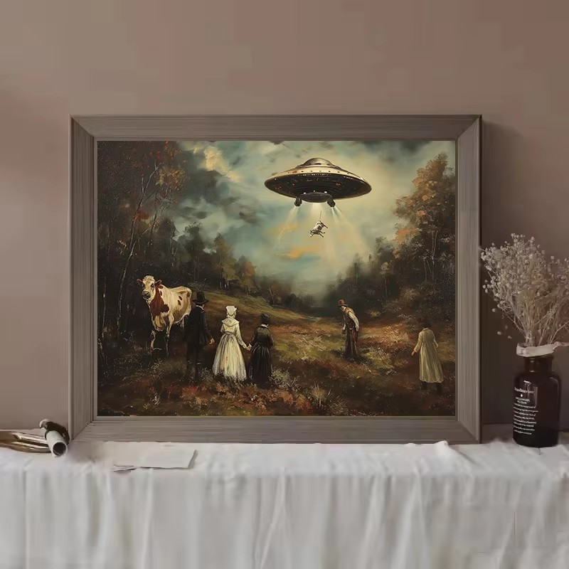 Vintage Surreal Funny Victoria - огляд і ціна Star Map Poster